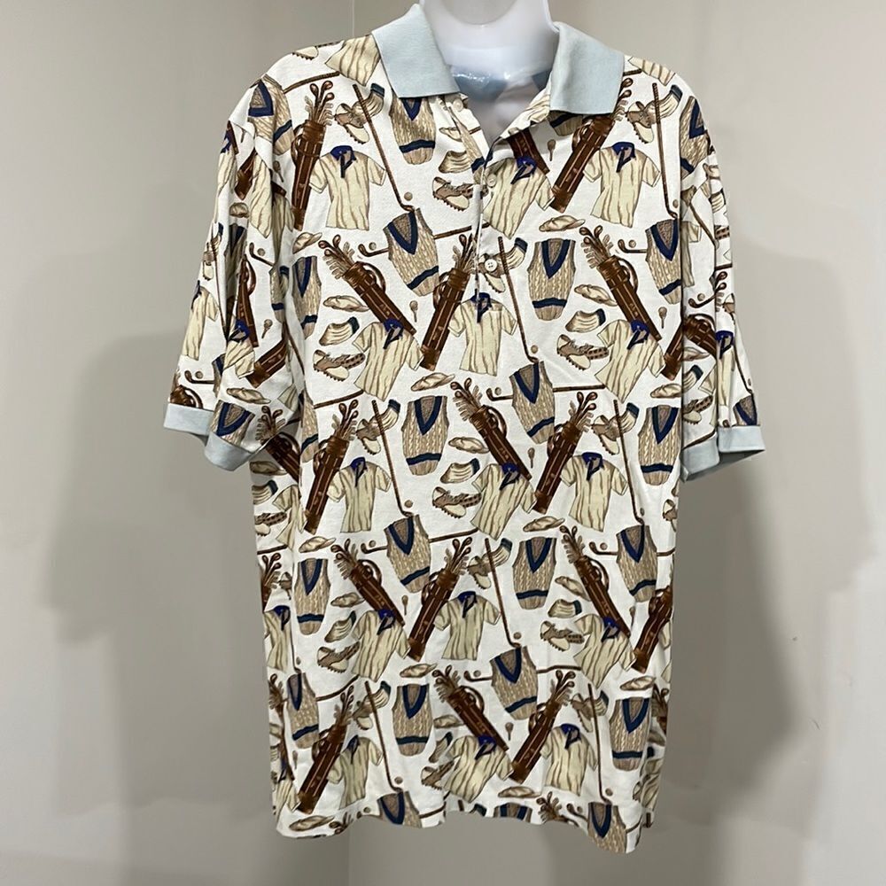 NWOT Bobby Jones Golf Polo Shirt.  Size M medium 100% cotton